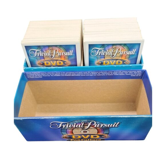 Trivial Pursuit DVD Pop Culture Replacement Game Board & Cards Fun Craft Project - Picture 5 of 7